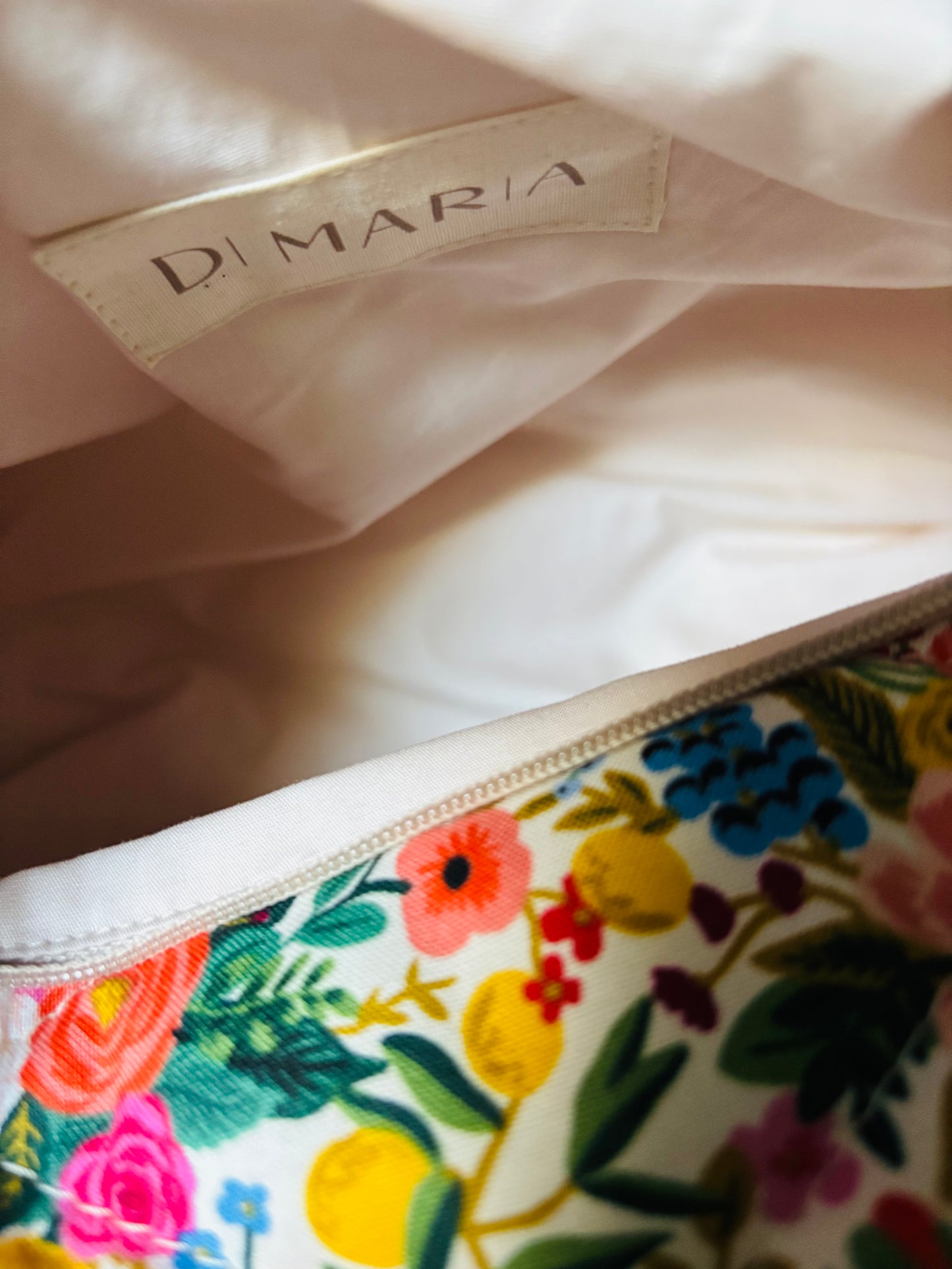 Kosmetiktasche - FIORI pink