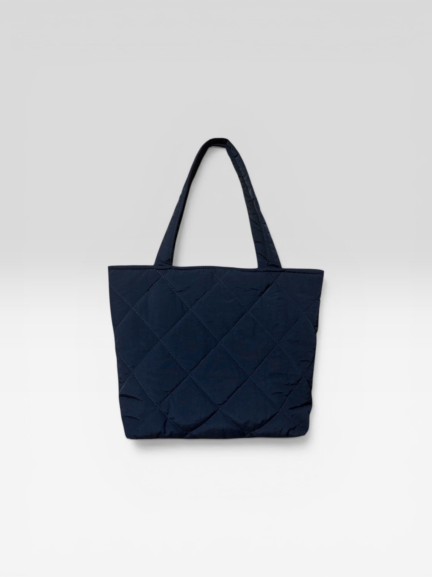 Tote Bag DELUXE - UNI Dunkelblau / wasserabweisender Stoff