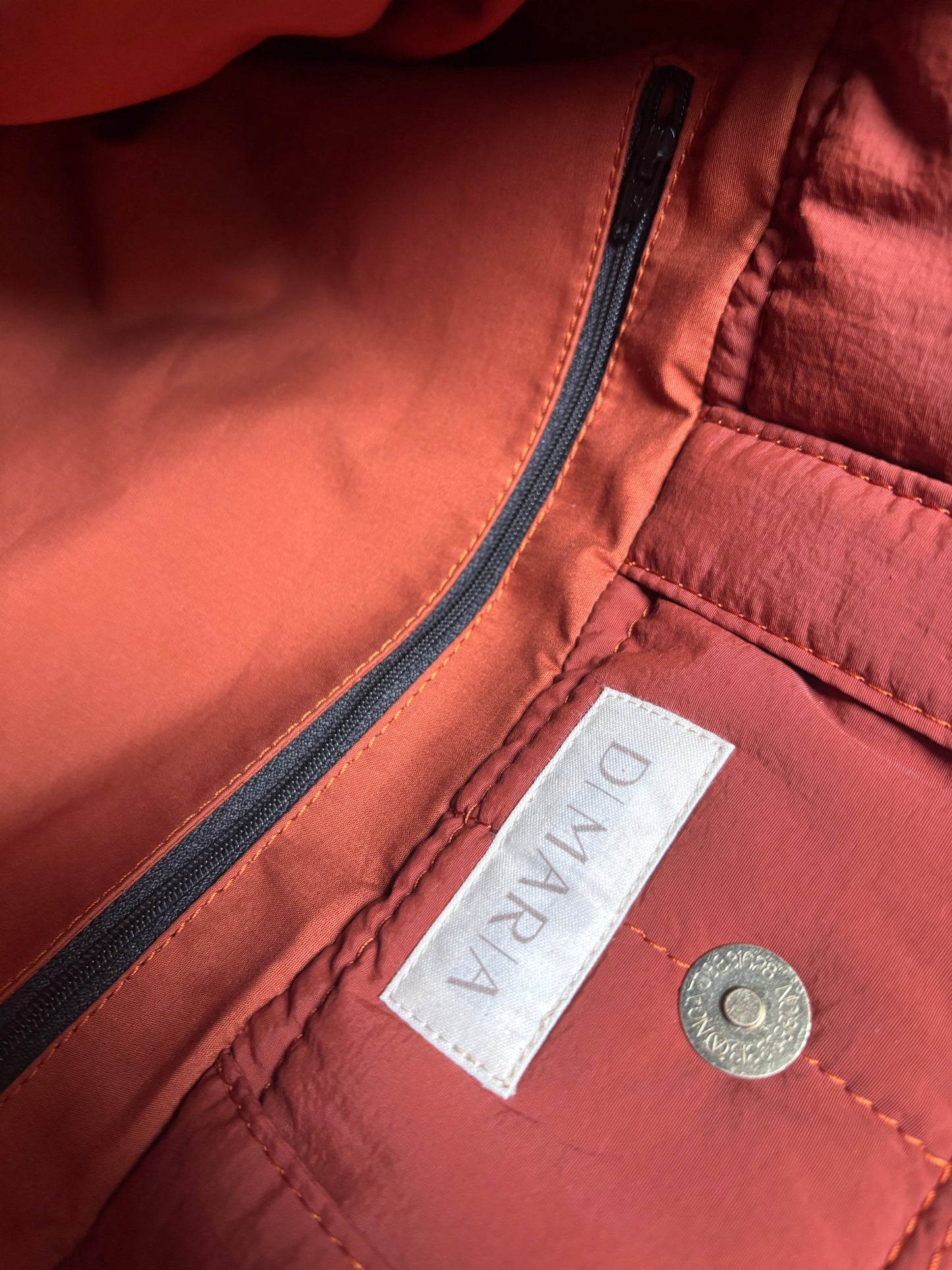 Tote Bag DELUXE - UNI ocra Raute / wasserabweisender Stoff