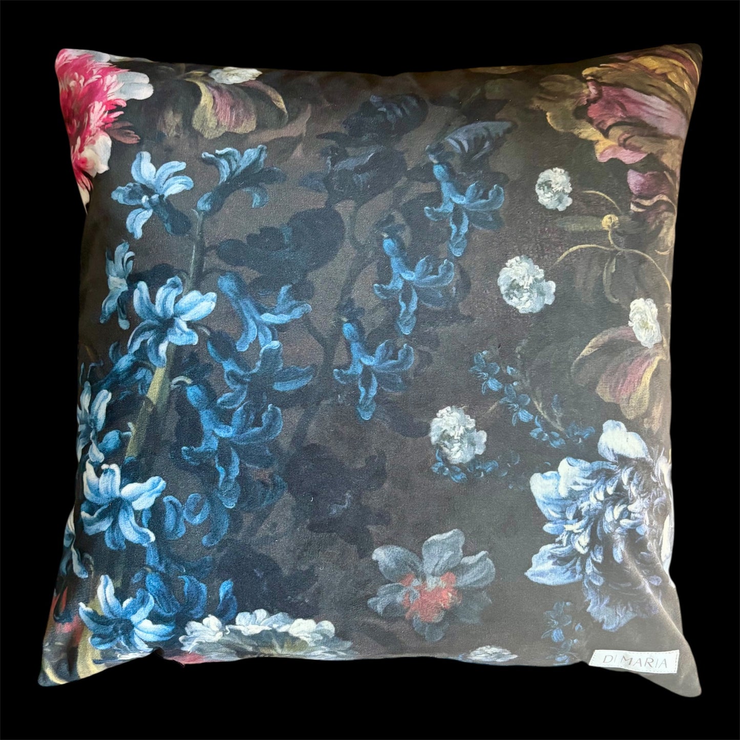 Kissenbezug FIORI nero - stilvoll und gut kombinierbar