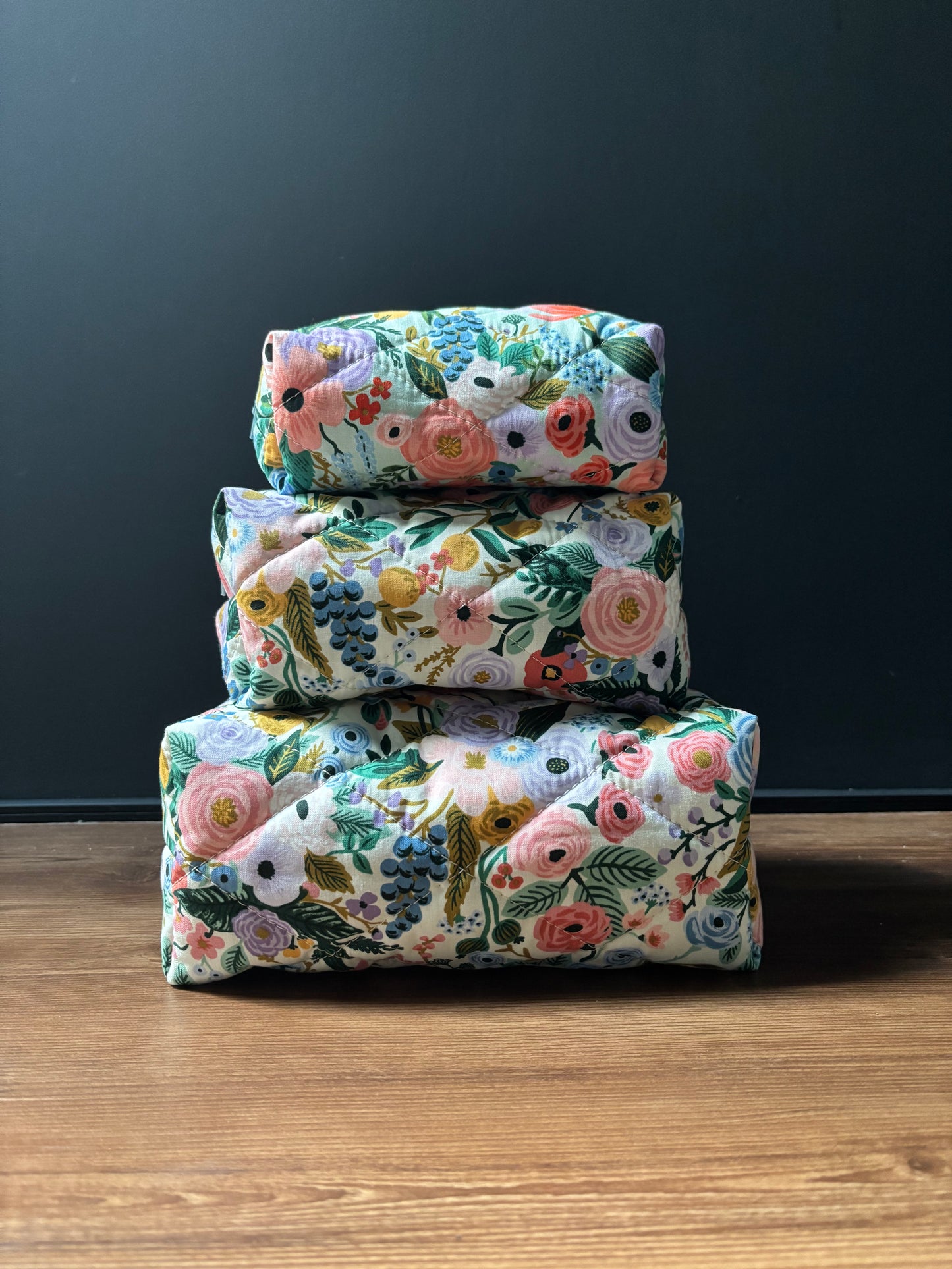 Kosmetiktasche - FIORI bianca