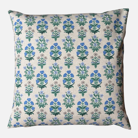 Cushion Cover Botanic Blue in 2 options