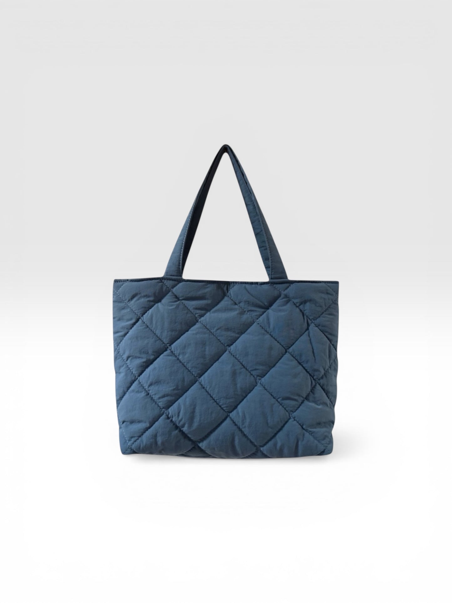 Tote Bag DELUXE - UNI Jeans-blau  / wasserabweisender Stoff